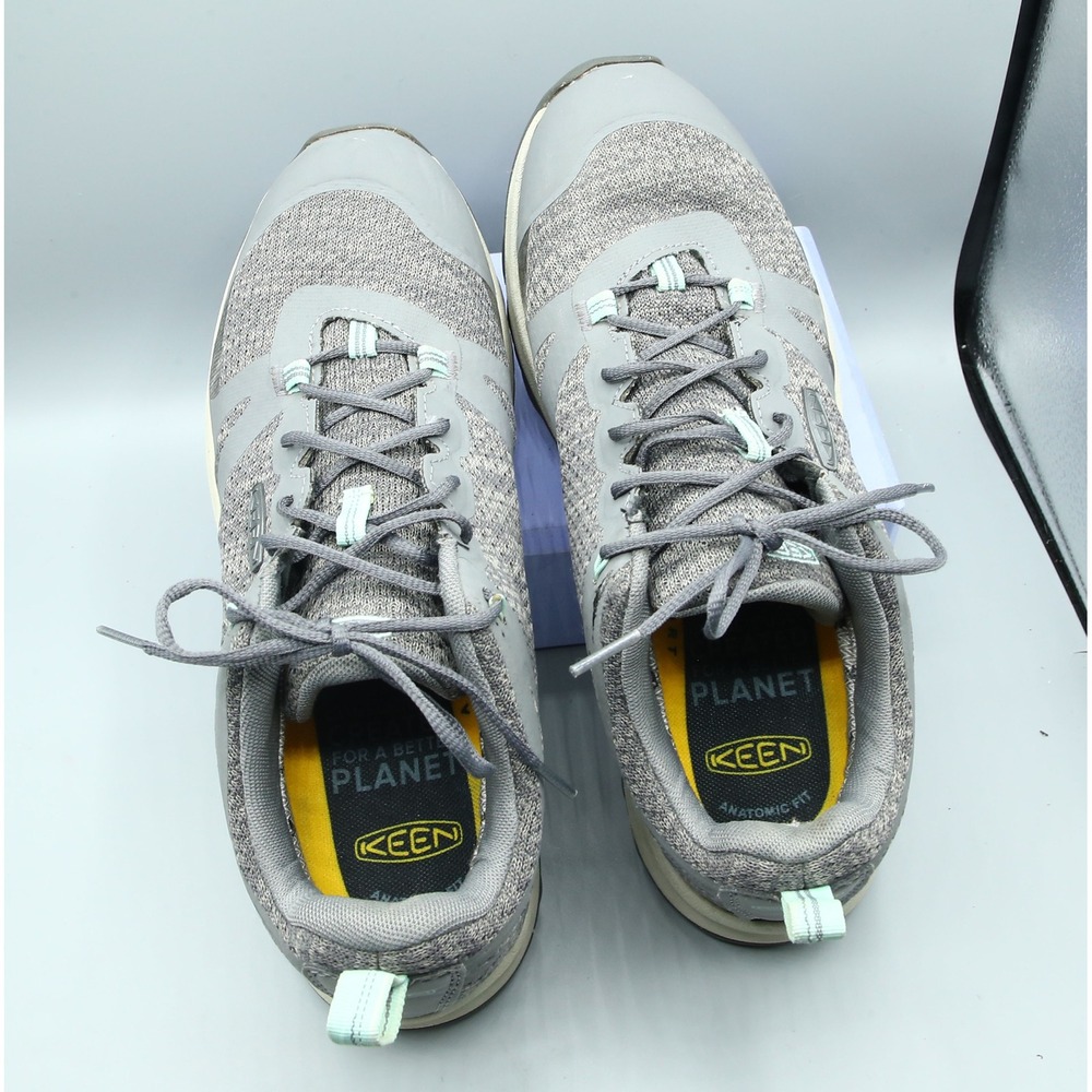Keen Terradora II Waterproof Hiking Shoes Grey Aqua 1022346 Womens 9.5 - Picture 7 of 8